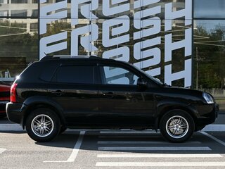 2008 Hyundai Tucson I, чёрный, 1239000 рублей, вид 5