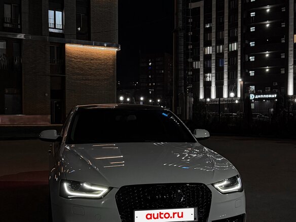 2015 Audi A4 IV (B8) Рестайлинг, белый, 1850000 рублей - вид 5