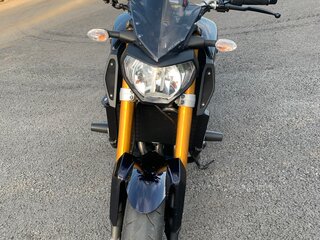 2014 Yamaha MT-09 (FZ-09), фиолетовый, 770000 рублей, вид 3