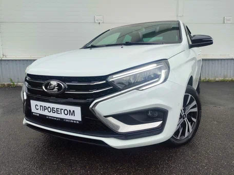 2025 Lada (ВАЗ) Vesta I Рестайлинг (NG), белый, 1500000 рублей, вид 2