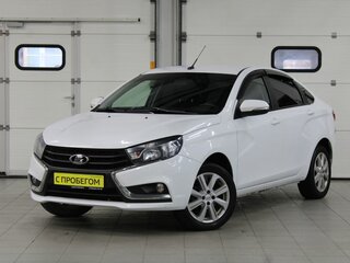 2021 Lada (ВАЗ) Vesta I, белый, 867000 рублей, вид 1