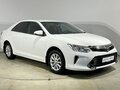 2016 Toyota Camry VII (XV50) Рестайлинг, белый - вид 3