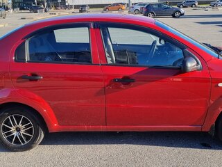 2007 Chevrolet Aveo I Рестайлинг, красный, 380000 рублей, вид 4