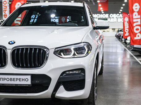 2019 BMW X3 30i xDrive III (G01), белый, 3769700 рублей, вид 4