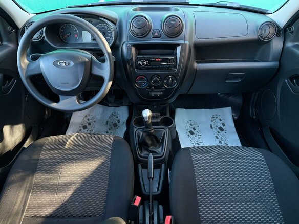 2016 Lada (ВАЗ) Granta I, серый, 475000 рублей - вид 11