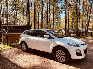 2011 Mazda CX-7 I Рестайлинг, белый, 1280000 рублей, вид 3