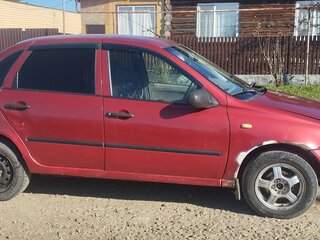 2007 Lada (ВАЗ) Kalina I, красный, 230000 рублей, вид 5
