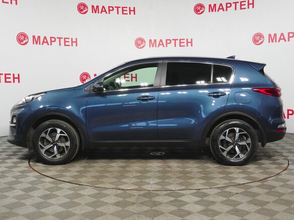 2021 Kia Sportage IV Рестайлинг, синий - вид 8