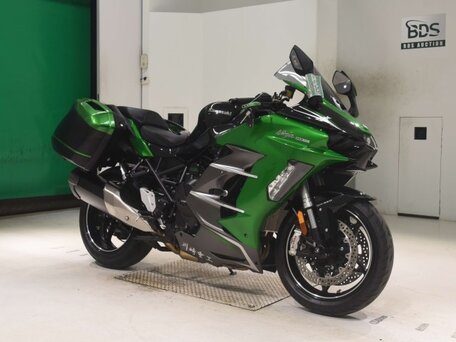 2025 Kawasaki Ninja H2 SX, зелёный, 2150000 рублей, вид 3
