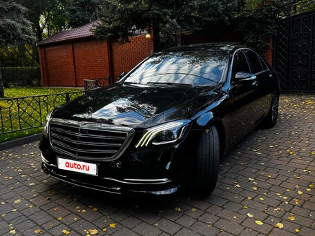 2017 Mercedes-Benz S-Класс 350 d VI (W222, C217) Рестайлинг, чёрный, 4950000 рублей, вид 1