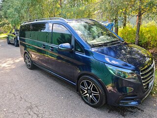 2018 Mercedes-Benz V-Класс Long 250 d длинный III (W447), синий, 4600000 рублей, вид 4