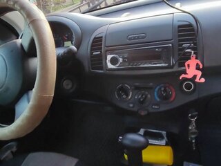2008 Nissan Micra III (K12), серебристый, 500000 рублей, вид 3