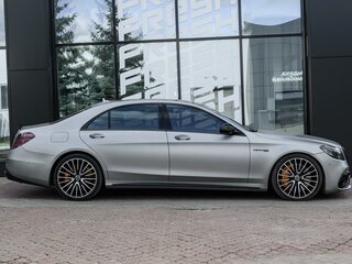 2017 Mercedes-Benz S-Класс AMG 63 AMG Long III (W222, C217) Рестайлинг, серый, 7875000 рублей, вид 5