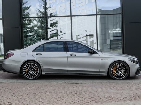 2017 Mercedes-Benz S-Класс AMG 63 AMG Long III (W222, C217) Рестайлинг, серый, 7875000 рублей, вид 5