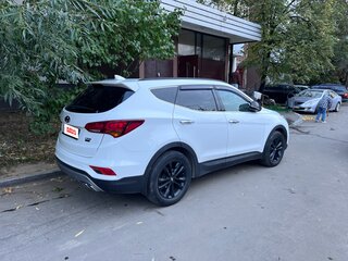 2017 Hyundai Santa Fe III Рестайлинг, белый, 2820000 рублей, вид 5