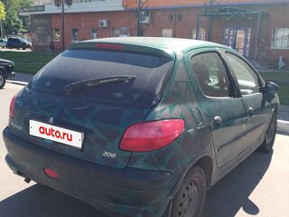 1999 Peugeot 206, зелёный, 100000 рублей, вид 2
