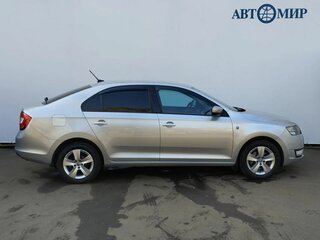 2017 Skoda Rapid I, серебристый, 1230000 рублей, вид 4