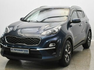 2019 Kia Sportage IV Рестайлинг, синий, 1975000 рублей, вид 1