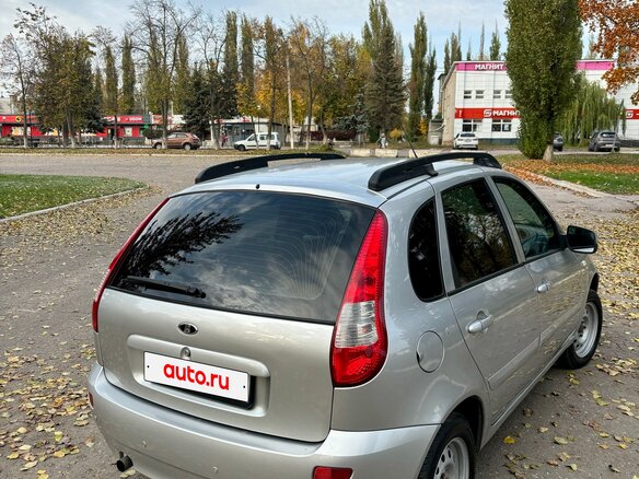 2013 Lada (ВАЗ) Kalina I, серебристый, 320000 рублей - вид 6