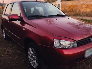 2012 Lada (ВАЗ) Kalina I, пурпурный, 345000 рублей, вид 1