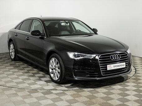 2016 Audi A6 IV (C7) Рестайлинг, синий, 2115700 рублей, вид 3