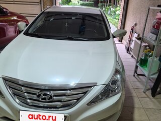 2012 Hyundai Sonata VI (YF), белый, 1100000 рублей, вид 3