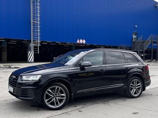 2018 Audi Q7 II (4M), чёрный, 5350000 рублей, вид 2
