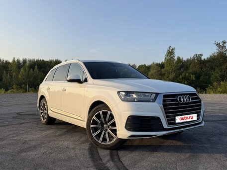 2016 Audi Q7 II (4M), белый, 3900000 рублей, вид 1