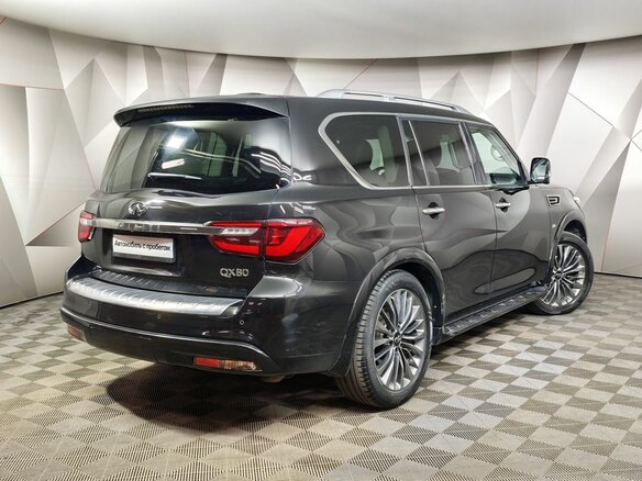 2018 Infiniti QX80 I Рестайлинг 2, чёрный, 3300000 рублей - вид 1