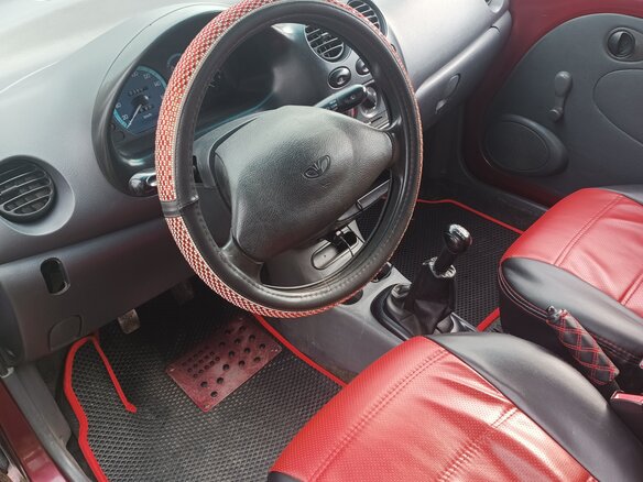 2011 Daewoo Matiz I Рестайлинг, пурпурный, 220000 рублей - вид 5