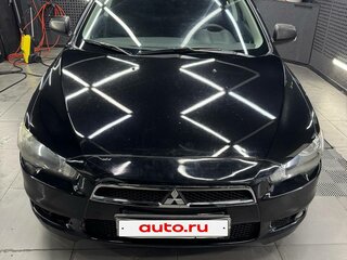 2008 Mitsubishi Lancer X, чёрный, 610000 рублей, вид 3