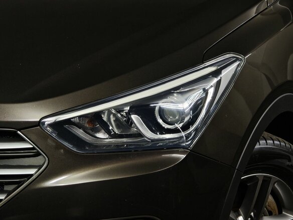 2018 Hyundai Santa Fe III Рестайлинг, коричневый, 1999000 рублей - вид 9