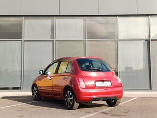 2010 Nissan Micra III (K12), красный, 499000 рублей, вид 5