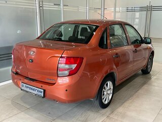 2013 Lada (ВАЗ) Granta I, оранжевый, 469000 рублей, вид 4