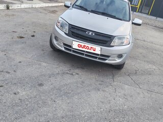 2012 Lada (ВАЗ) Granta I, серебристый, 360000 рублей, вид 1