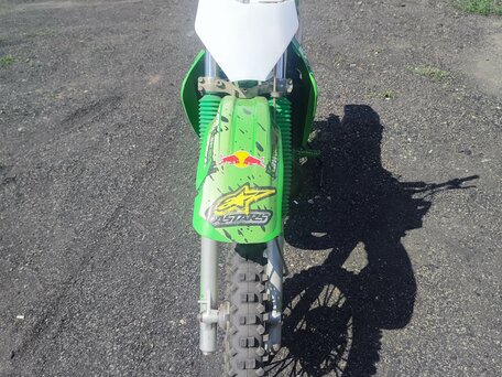 1995 Kawasaki KDX 250, зелёный, 160000 рублей, вид 3