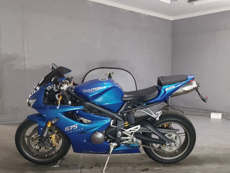 2009 Triumph Daytona 675, синий, 404000 рублей, вид 1