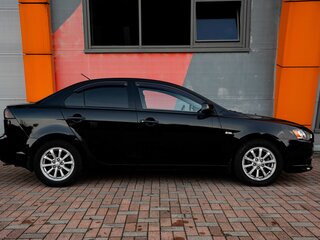 2012 Mitsubishi Lancer X Рестайлинг, чёрный, 875000 рублей, вид 5