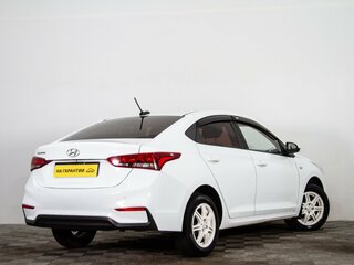 2020 Hyundai Solaris II Рестайлинг, белый, 1029000 рублей, вид 4