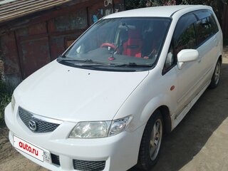 2001 Mazda Premacy I (CP), белый, 350000 рублей, вид 1