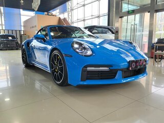 2025 Porsche 911 Turbo S VIII (992) Рестайлинг, голубой, 43333666 рублей, вид 4