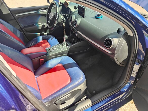 2013 Audi A3 III (8V), синий, 1400000 рублей - вид 9