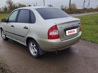 2008 Lada (ВАЗ) Kalina I, жёлтый, 185000 рублей, вид 4