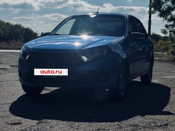 2020 Lada (ВАЗ) Granta I Рестайлинг, синий