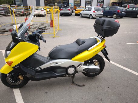 2003 Yamaha TMAX, жёлтый, 309000 рублей, вид 3