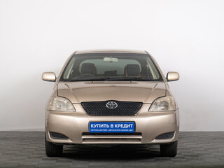 2002 Toyota Corolla IX (E120, E130), золотистый, 539000 рублей, вид 3