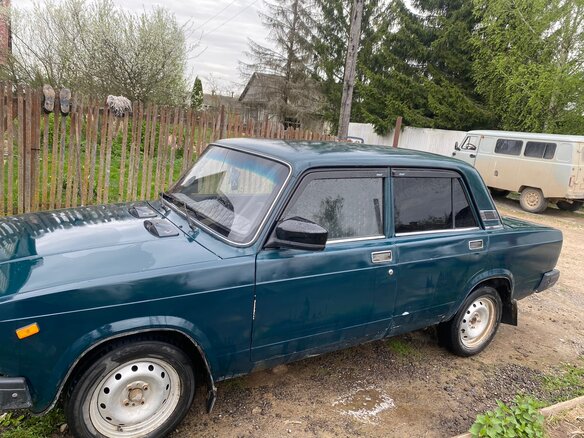 2008 Lada (ВАЗ) 2107, зелёный, 180000 рублей - вид 2