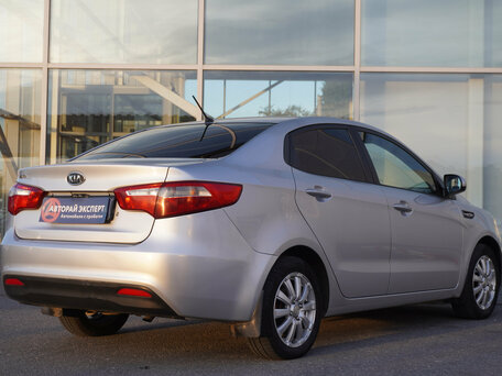 2012 Kia Rio III, серебристый, 755000 рублей, вид 5