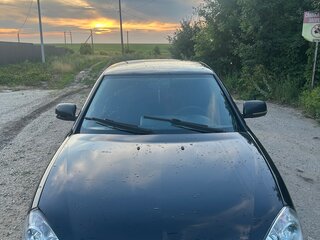 2010 Lada (ВАЗ) Priora I, чёрный, 240000 рублей, вид 2