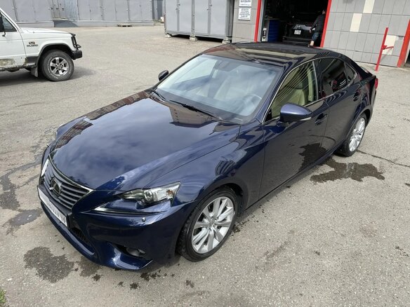 2014 Lexus IS 250 III, синий - вид 3